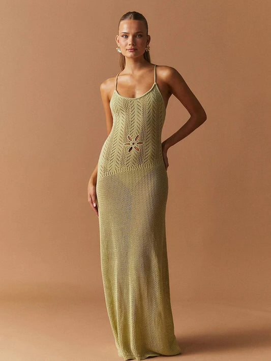 Strap Knitted Poolside Style