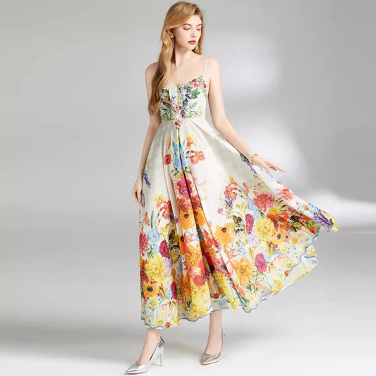 Lemonade Lullaby Midi Dress