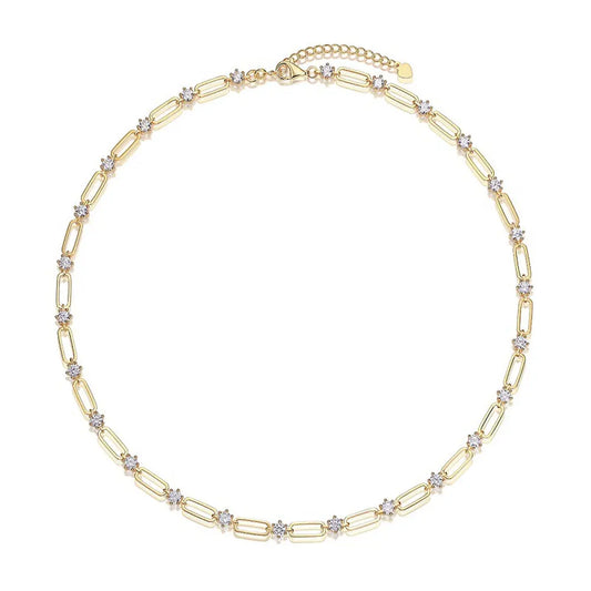 Hidden Power Found Tennis Necklace