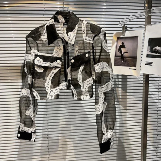 I Can't Afford Love Crop Jacket