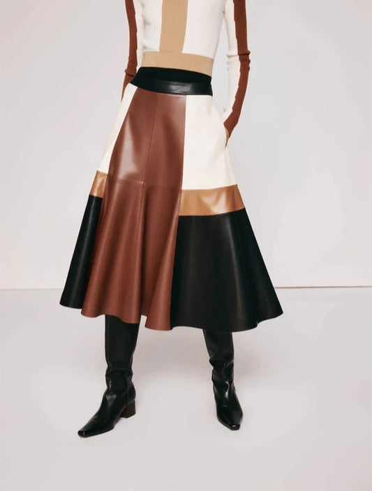 Love Is My Armor Midi Skirt