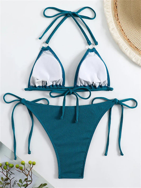 Boho Cut-Out Bikini – Ocean Escape