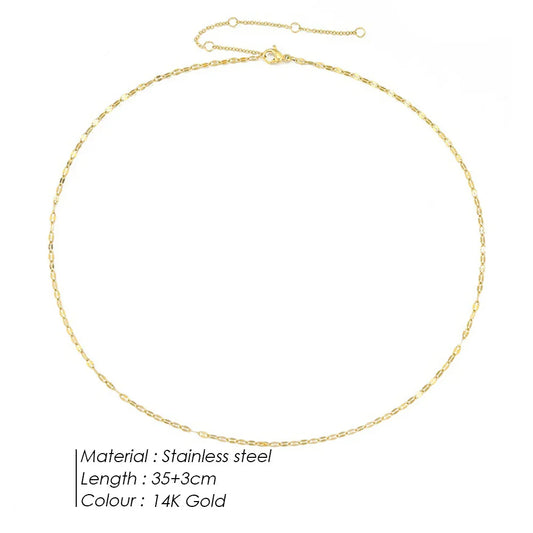 Living In The Tears Chain Necklace