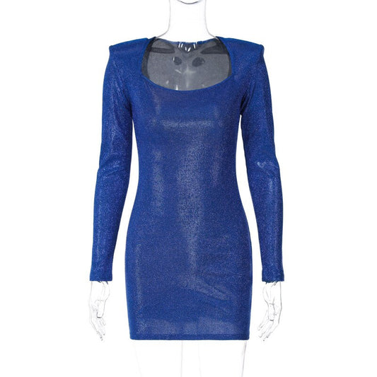 Held My Hand In Dark Mini Dress