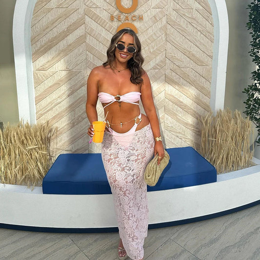 Bandeau Long Poolside Style