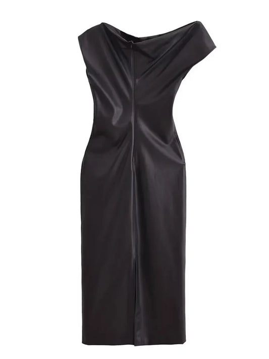 Runnin' With The Devil Midi Dress