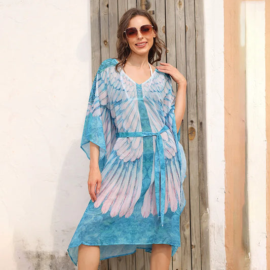 Ocean Wings Luxe Throw-On