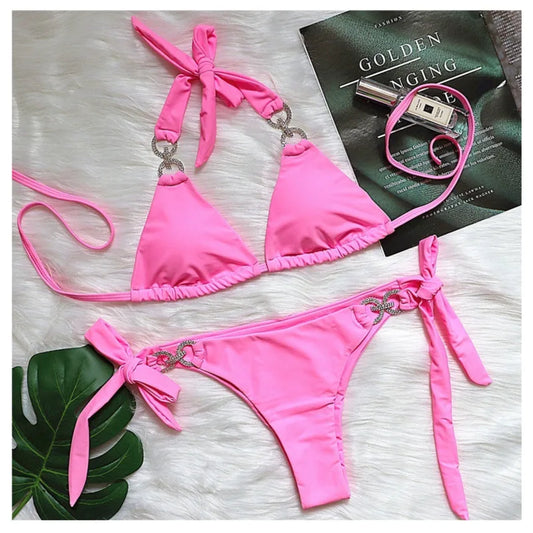 Elegant Cut-Out Bikini – Ocean Escape