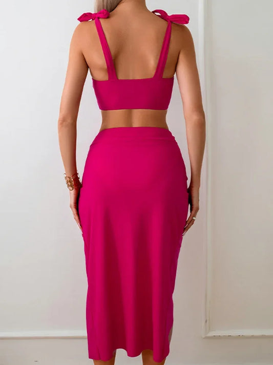 High Waist Poolside Style