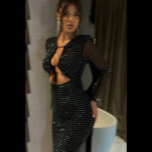 Too Blind To See Maxi Dress