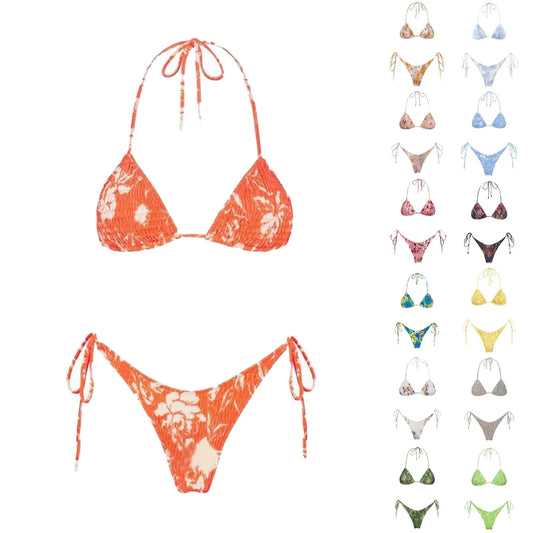 Romantic Triangle Bikini – Vintage Chic