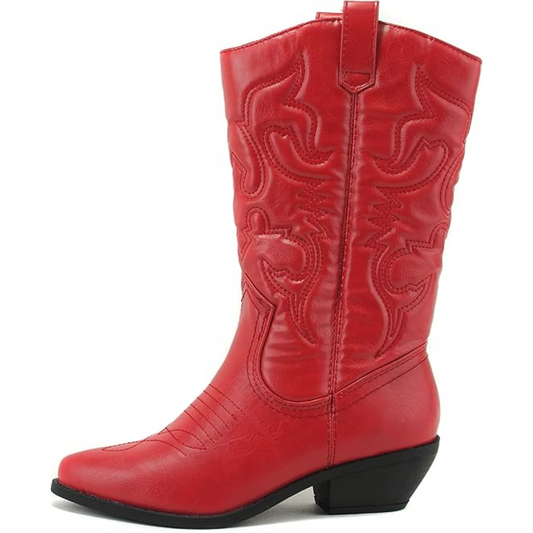 Azure Women's Western Boots | Embroidered