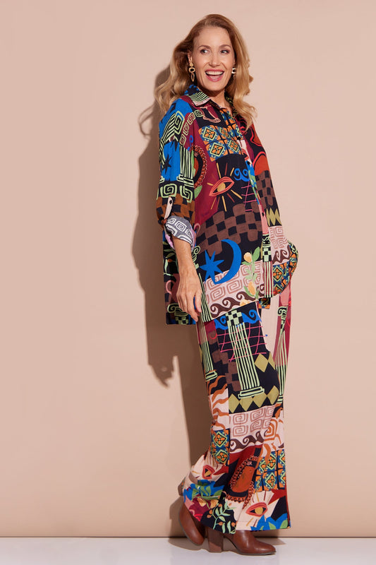 Valencia Shirt - Colosseum Collage