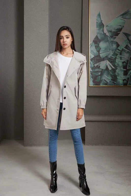 Muse Women's Coat | Button Front