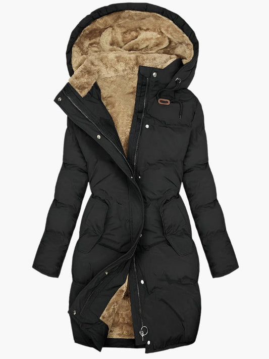 Opal Women's Coat | Quilted, Hooded