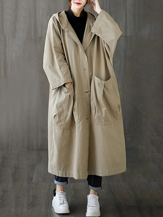 Muse Women's Coat | Hooded, Oversized