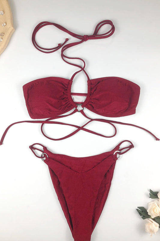 Romantic Two-Piece Set – Satin Glow