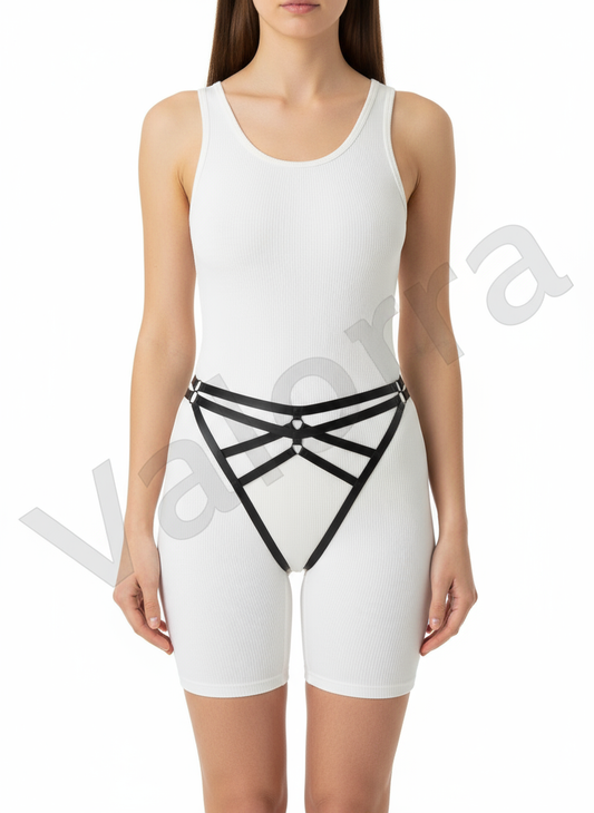 Midnight Desire Open-Crotch Panties