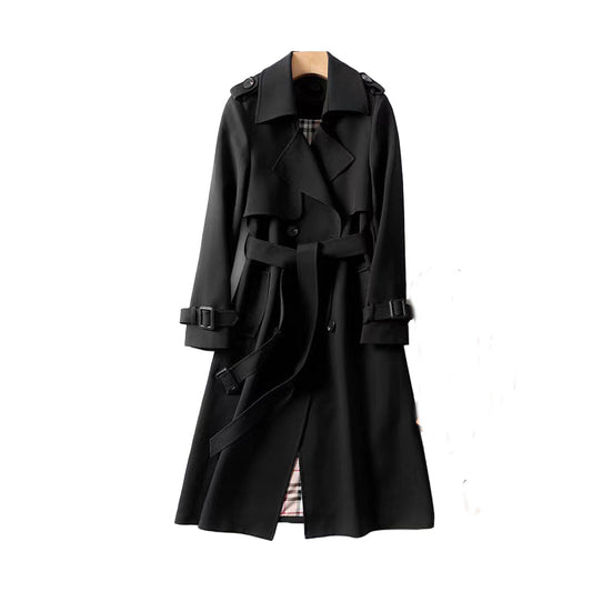 Vivienne Women's Trench Coat | Belted, Double Breasted