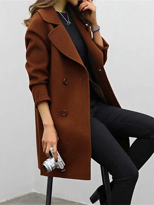 Brooklyn Women's Coat | Double Breasted