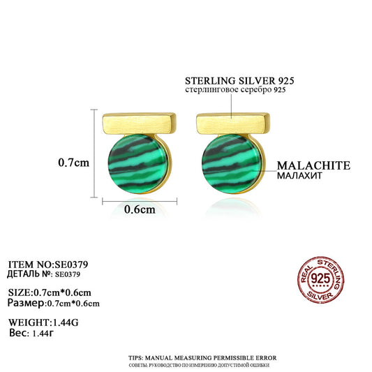 Brush Solid 925 Sterling Silver Post Dainty Mini Bar Women Stud Earrings