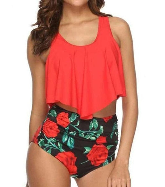 Elegant Triangle Bikini – Halter Luxe