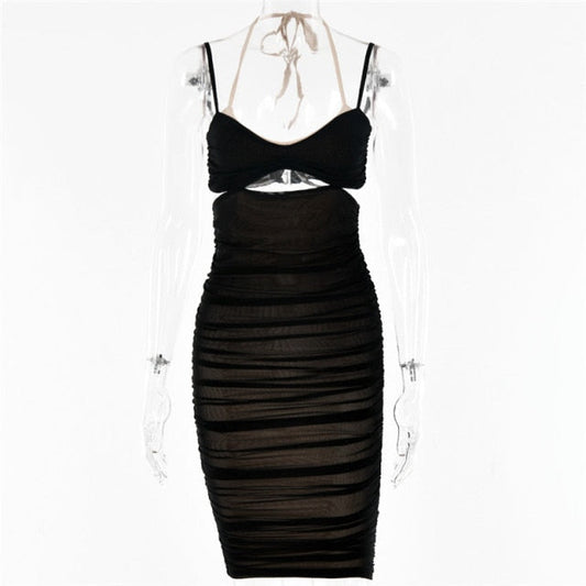 A Curious Blend Of Midi Dress