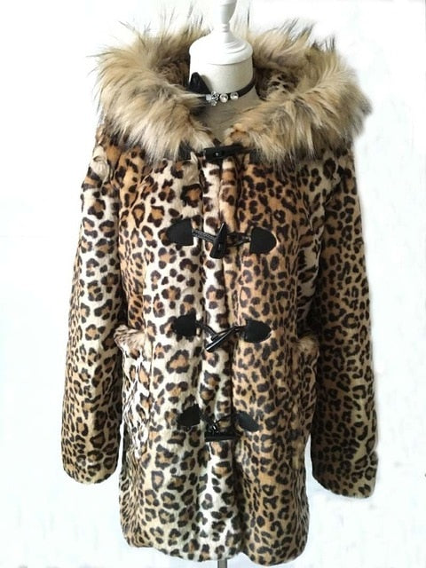 Wanderlust Leopard Faux Fur Coat