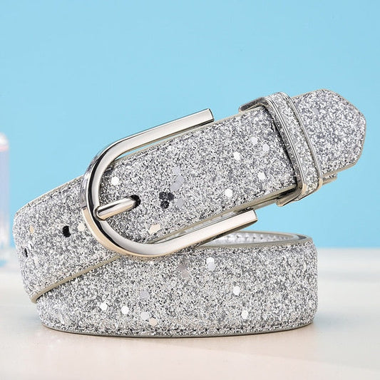 Frozen In Time Glitter Belt